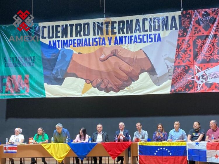 Encuentro Nacional antimperialista. AMEXI Foto Florentino López