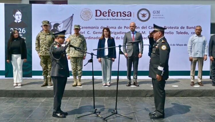 Nombran nuevo jefe de la GN en Morelos