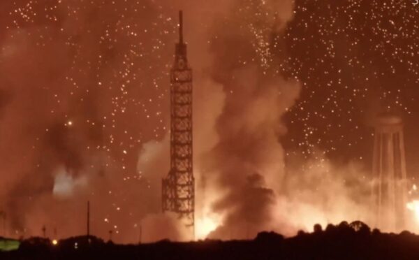 Explotó el cohete espacial New Glenn, en Estados Unidos.