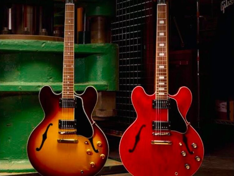 Gibson presentó las nuevas ES-335 50s y 60s, guitarras inspiradas en dos décadas clave de la música. | AMEXI/FOTO: Gibson