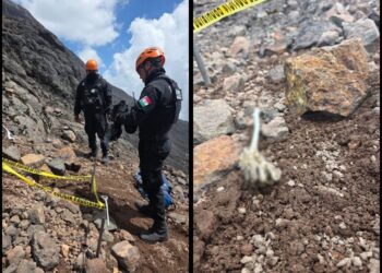 Hallan posible resto humano en zona de alta montaña del Iztaccíhuatl