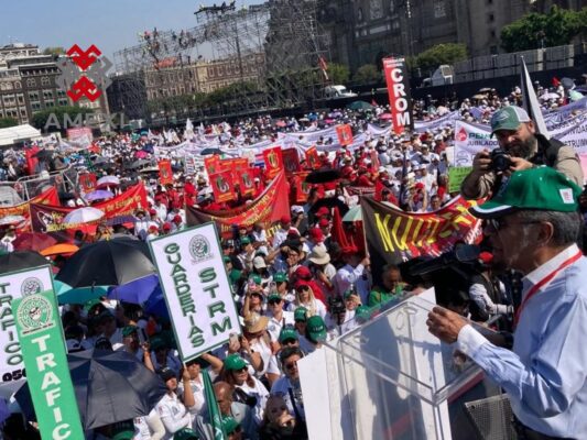 Francisco Hernández Juárez, Secretario General del STRM, llama a la unidad de los trabajadores para la defensa de los derechos conquistados