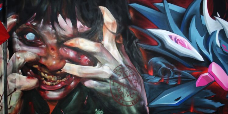 Arte urbano pinta de realidad y fantasía las calles de Nezahualcóyotl, Edomex