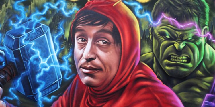 Arte urbano pinta de realidad y fantasía las calles de Nezahualcóyotl, Edomex