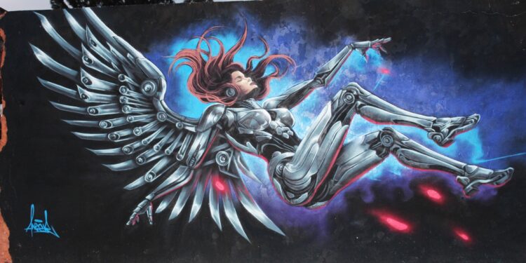 Arte urbano pinta de realidad y fantasía las calles de Nezahualcóyotl, Edomex