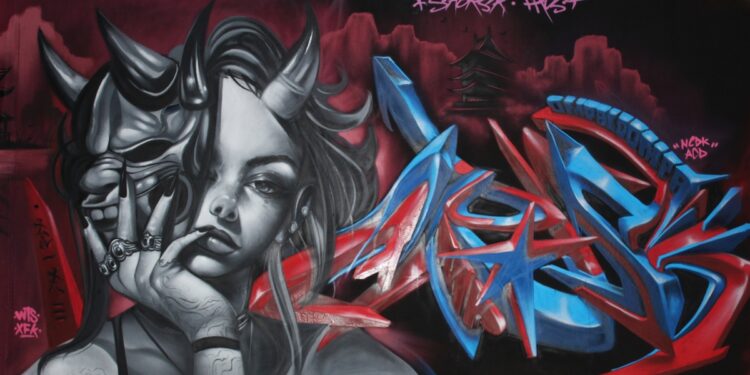 Arte urbano pinta de realidad y fantasía las calles de Nezahualcóyotl, Edomex