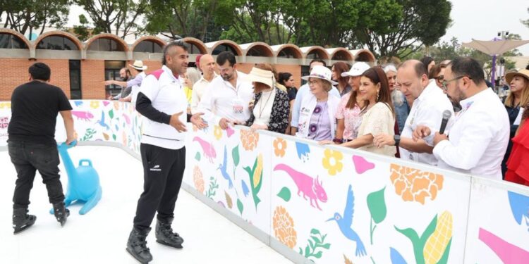 Inauguración de la Utopía La Heroica en Venustiano Carranza. AMEXI/ Foto: La Isabel
