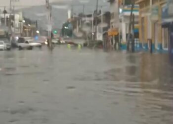 Lluvia granizada