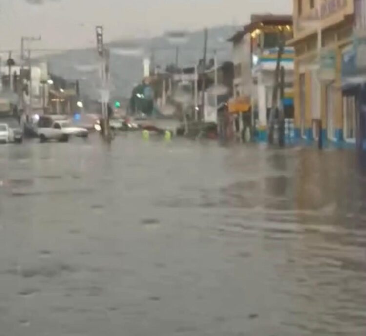 Lluvia granizada