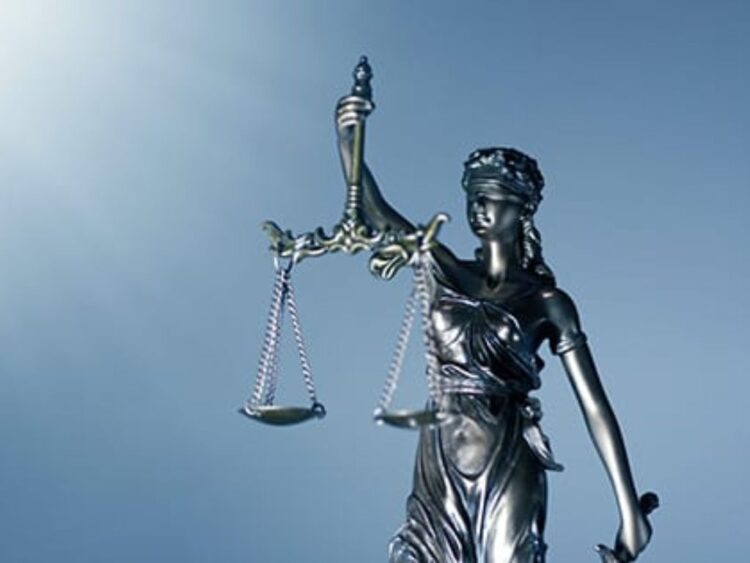 Justicia ciega. Imagen de la SCJN