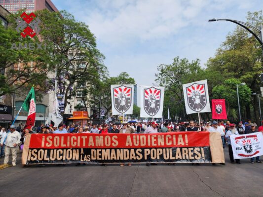 El SME marcha por audiencia con Sheinbaum, junto a otras organizaciones, este 11 de mayo del 2026