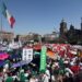 Así lució el Zócalo de la CDMX en ocasión del Día del Trabajo