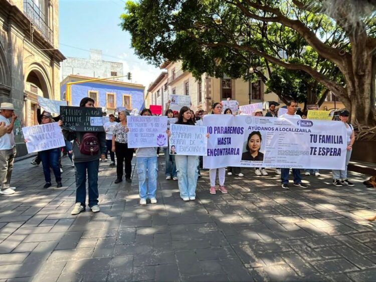 Marchan en Cuernavaca para exigir la localización de Michelle Itzayana