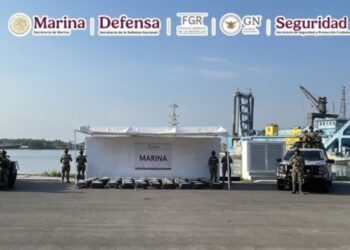 Marina asegura 1.5 toneladas de cocaína