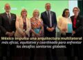 México impulsa la cobertura universal y la equidad en salud durante la 79ª Asamblea Mundial de la Salud con Patricia Clark.