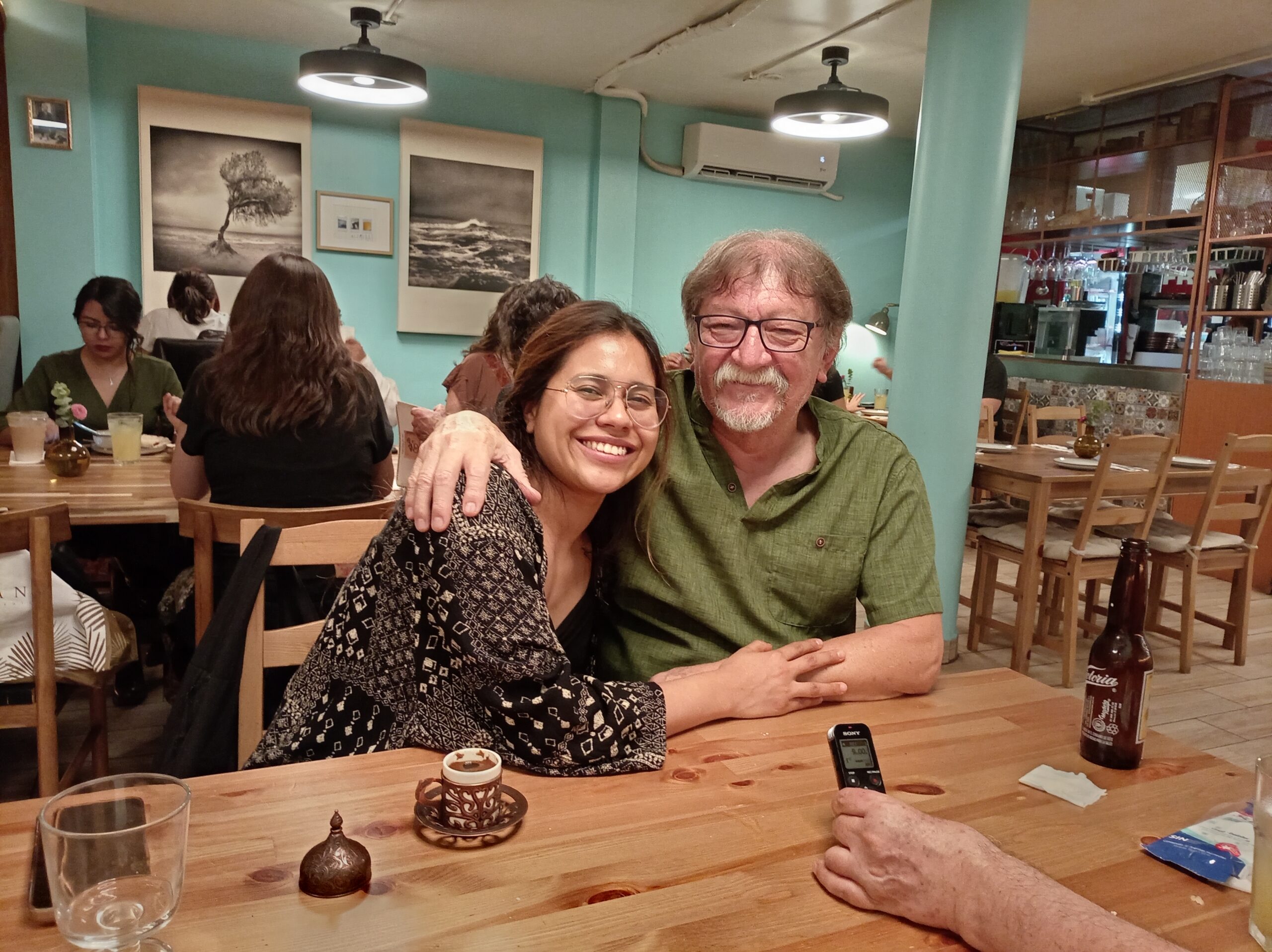 Nala Cárdenas y Jorge Buenfil. Foto Almendrasky