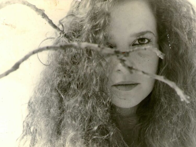 Nina Galindo en 1985. Archivo de Roberto E. Ponce