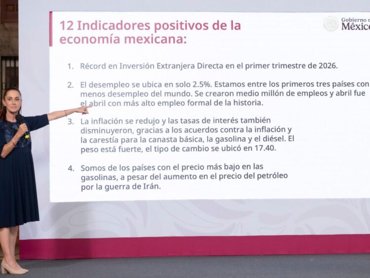 No a la injerencia extranjera en México Sheinbaum