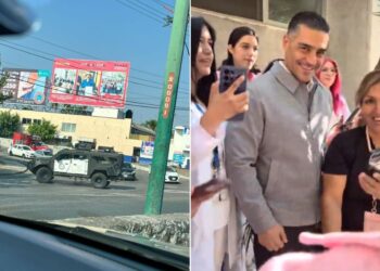 Omar García Harfuch visita a elementos heridos durante operativo en Yautepec. AMEXI Foto RRSS