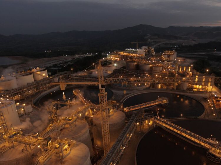 Minería. Planta de la mina de oro Pueblo Viejo, en República dominicana. AMEXI Foto Barrick Gold