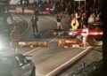 Pobladores de Santa Martha, en Ocuilan, Estado de México, bloquearon los accesos a su comunidad por un enfrentamiento con talamontes. AMEXI Foto Especial