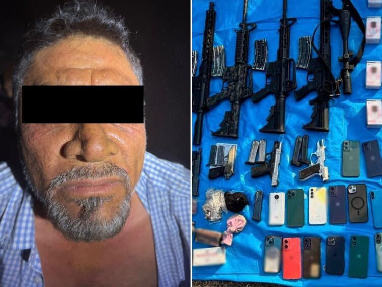 Rodolfo “N”, alias “Don Ramón”, señalado como presunto líder del grupo delictivo Los Linos, fue detenido en Morelos