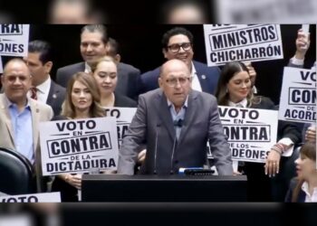 Ruben Moreira en lasesion Permanente. 26 de mayo de 2026. AMEXI Foto Captura de video