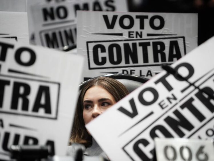 reelección de magistrados electorales Sesión extraordinaria de la Cámara de Diputados. AMEXI/ Foto: Fernando Ortega
