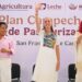 Sheinbaum, en gira por Campeche.