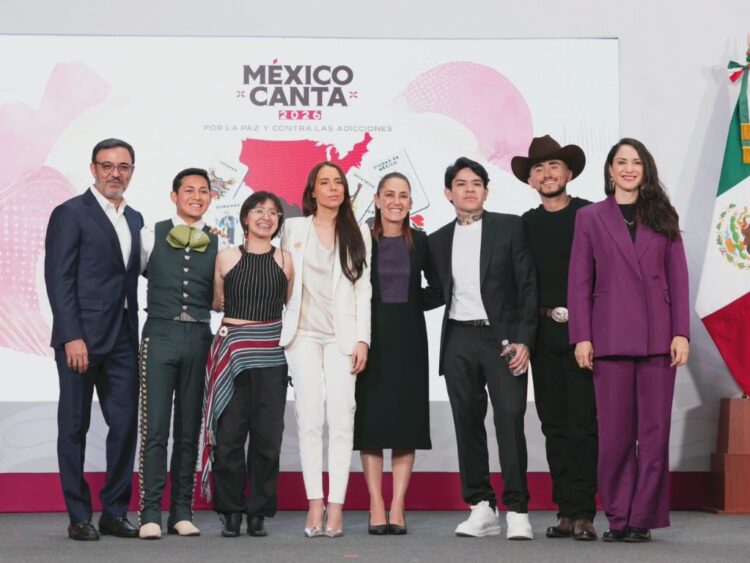 Sheinbaum lanza convocatoria México Canta 2026 de regional mexicano