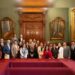Revisan rezagos del IMSS-Bienestar Sheinbaum y los gobernadores en reunión en Palacio Nacional.