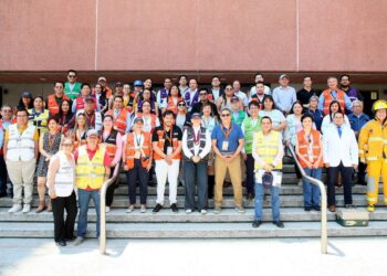 Participa comunidad UAM en Primer Simulacro Nacional 2026