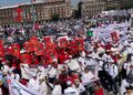 Miles de trabajadores marcharon este primero de mayo, en exigencia de solución a sus demandas laborales
