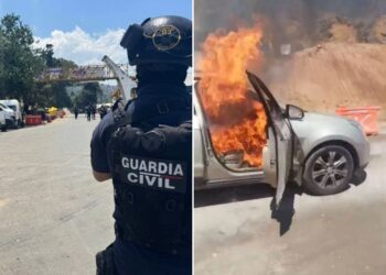 Violencia en Zitácuaro, Michoacán. AMEXI/ Foto: RRSS