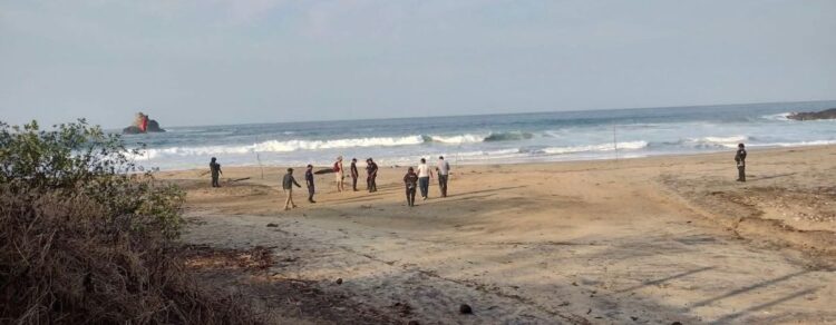 El Bogar Operativo antidrogas en Huatulco, Oaxaca. AMEXI/ Foto: Especial