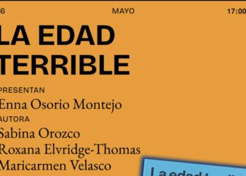 Enna Osorio Montejo presenta su nuevo libro La edad terrible