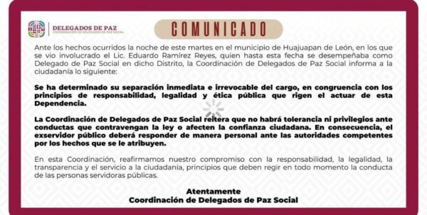 El funcionario se encontraba en estado inconveniente cuando pretendía estacionarse, pero terminó impactando otro vehículo.