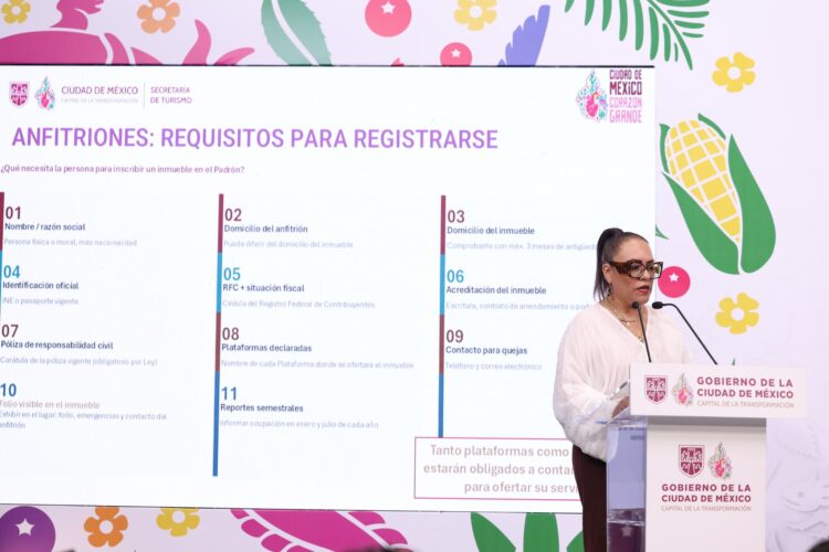 CDMX lanza registro obligatorio para plataformas de alojamiento temporal