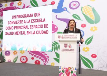 La Jefa del GCDMX, Clara Brugada anuncia el fortalecimiento de la estrategia “Vida Plena, Corazón Contento”, para la salud mental.