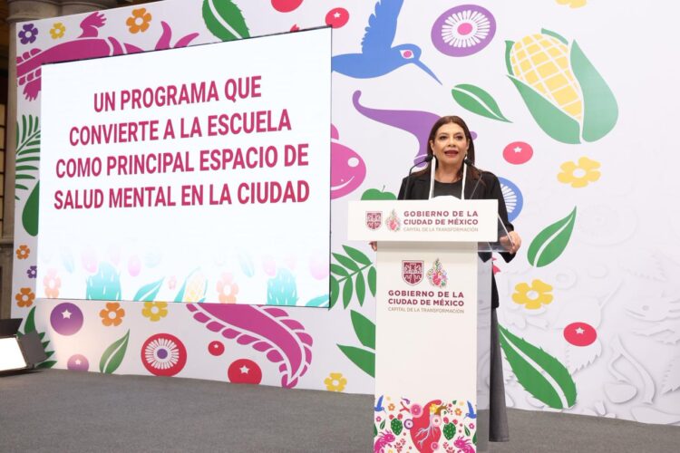 La Jefa del GCDMX, Clara Brugada anuncia el fortalecimiento de la estrategia “Vida Plena, Corazón Contento”, para la salud mental.