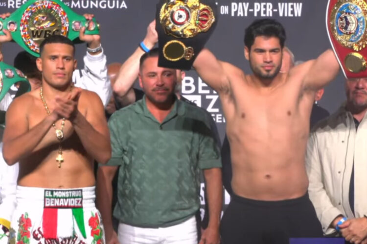 David Benavidez y el Zurdo Ramírez