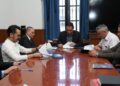 La Rectoría de la Universidad Autónoma Chapingo (UACh) y el Sindicato de Trabajadores Administrativos de esa casa de estudios (STUACh) firmaron la revisión del Contrato Colectivo de Trabajo (CCT).
