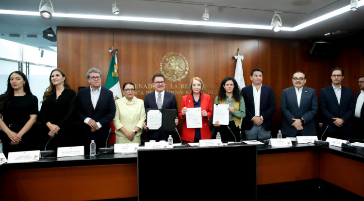 La Segob presentó ante la Comisión Permanente del Congreso de la Unión la iniciativa de reforma en materia electoral.