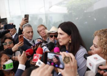 La presidenta de la Cámara de Diputados, Kenia López Rabadán, advirtió que una reforma judicial cosmética no le sirve a México.