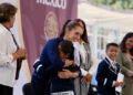 Lerma, Estado de México, México, 29 de mayo de 2026. La doctora Claudia Sheinbaum Pardo, presidenta Constitucional de los Estados Unidos Mexicanos en Beca Rita Cetina. Lerma, Estado de México. Foto: Hazel Cárdenas / Presidencia