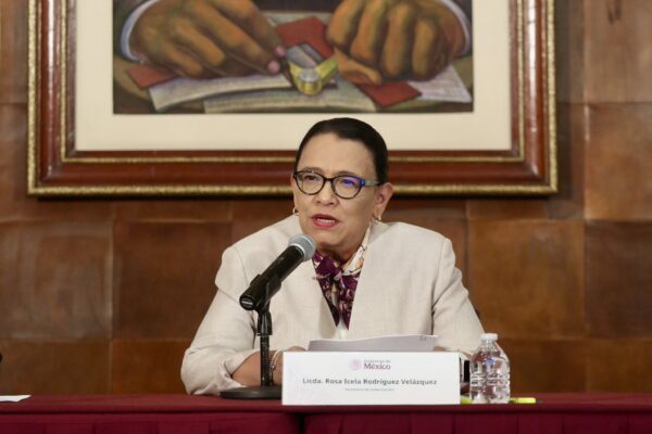 La titular de Gobernación reconoció el trabajo de las propias Madres Buscadoras