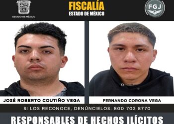Sentenciados a 46 años y seis meses de prisión a dos hombres por su participación en el homicidio del exdiputado local Francisco Rojas Cano. AMEXI/FOTO/ FGJEM