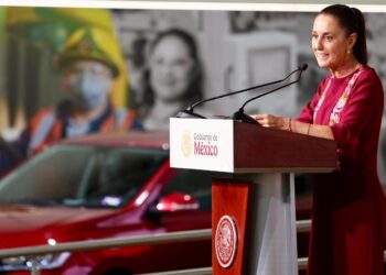 La presidenta Claudia Sheinbaum Pardo, encabezó el anuncio de un proyecto innovador y con miras hacia el futuro de la industria automotriz.