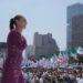 La pressidenta Claudia Sheinbaum convoca a impedir la injerencia extranjera y defender la soberanía en las plazas publicas