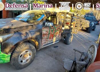Una célula criminal del Cártel de Sinaloa, de la facción “Los Mayos”, también conocida como “La Mayiza” o vinculada a “Mayito Flaco” "MF",  atacó a fuerzas federales